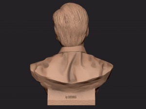 James Cameron 3D print model Model Cetak 3D