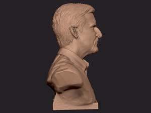 James Cameron 3D print model Model Cetak 3D