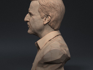 James Cameron 3D print model Model Cetak 3D