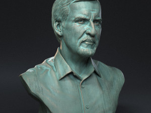 James Cameron 3D print model Model Cetak 3D