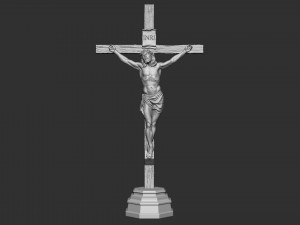 Crucifixion of Jesus Christ v1 3Dプリントモデル