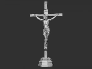 Crucifixion of Jesus Christ v1 3D Print Model