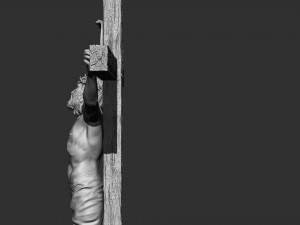 Crucifixion of Jesus Christ v1 3Dプリントモデル