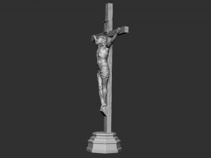 Crucifixion of Jesus Christ v1 3Dプリントモデル