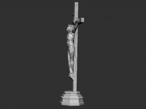 Crucifixion of Jesus Christ v1 3Dプリントモデル