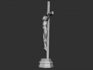 Crucifixion of Jesus Christ v1 3D Print Model