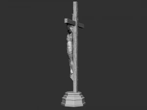 Crucifixion of Jesus Christ v1 3D Print Model