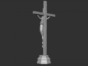 Crucifixion of Jesus Christ v1 3Dプリントモデル