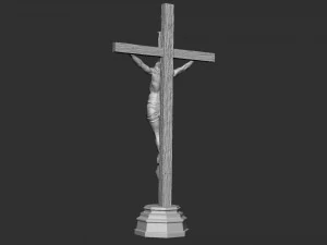 Crucifixion of Jesus Christ v1 3D Print Model