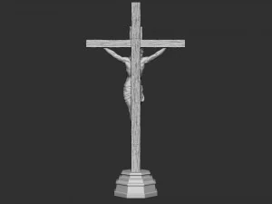 Crucifixion of Jesus Christ v1 3D Print Model