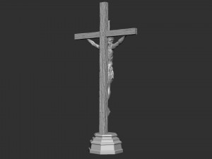 Crucifixion of Jesus Christ v1 3Dプリントモデル