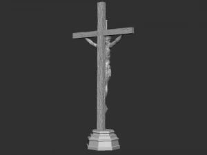 Crucifixion of Jesus Christ v1 3D Print Model