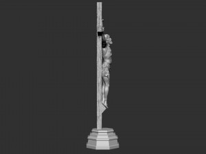 Crucifixion of Jesus Christ v1 3Dプリントモデル