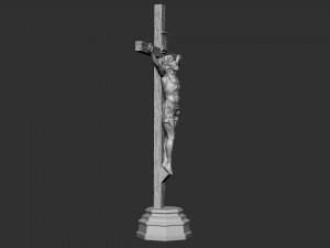 Crucifixion of Jesus Christ v1 3Dプリントモデル