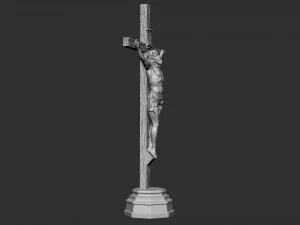 Crucifixion of Jesus Christ v1 3D Print Model