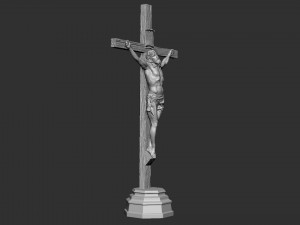 Crucifixion of Jesus Christ v1 3Dプリントモデル
