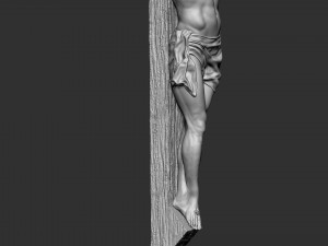 Crucifixion of Jesus Christ v1 3Dプリントモデル