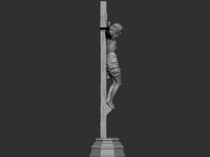 Crucifixion of Jesus Christ v2 Model Cetak 3D