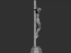 Crucifixion of Jesus Christ v2 3D Print Model