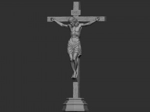 Crucifixion of Jesus Christ v2 Model Cetak 3D