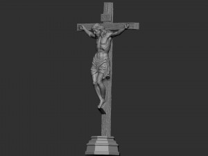 Crucifixion of Jesus Christ v2 Model Cetak 3D