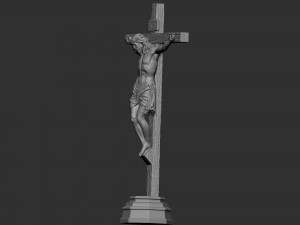 Crucifixion of Jesus Christ v2 Model Cetak 3D