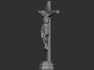 Crucifixion of Jesus Christ v2 Model Cetak 3D