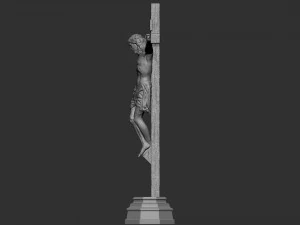 Crucifixion of Jesus Christ v2 3D Print Model