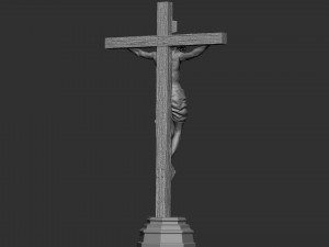 Crucifixion of Jesus Christ v2 Model Cetak 3D