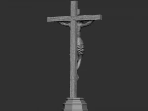 Crucifixion of Jesus Christ v2 3D Print Model