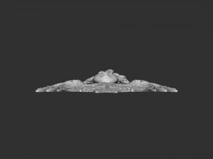 Amor-Basrelief 01 3D Druckmodell