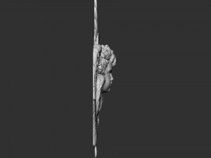 Cupid Bas-Relief 01 3D प्रिंट मॉडल