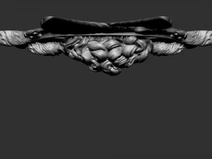 Amor-Basrelief 01 3D Druckmodell