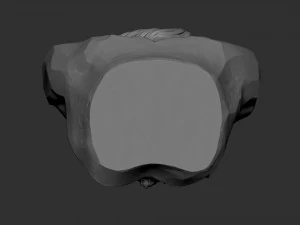 Jesus Bust 01 3D Print Model