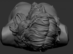 Jesus Bust 01 3D Print Model