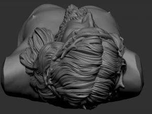 Jesus Bust 01 3D Print Model