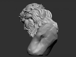 Jesus Bust 03 Model Cetak 3D