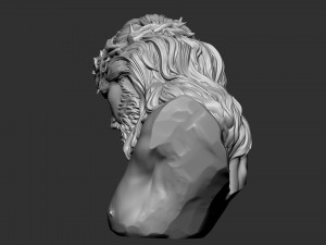 Jesus Bust 03 Model Cetak 3D