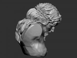 Jesus Bust 03 Model Cetak 3D