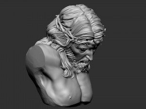 Jesus Bust 03 Model Cetak 3D