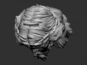 Jesus Head 01 3D-Druckmodell