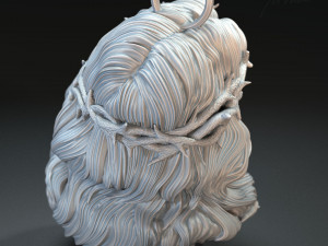 Jesus Head 01 3D-Druckmodell