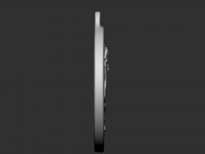 Jesus Medallion 01 Modelo de impresión 3D
