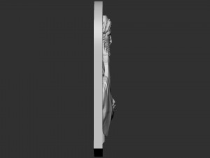 Jesus Relief 01 3D 프린트 모델