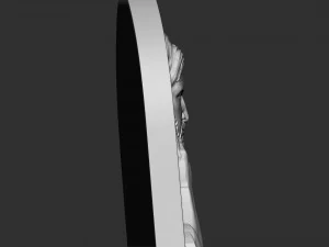 Jesus Relief 01 3D Print Model