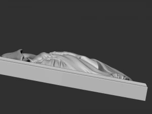 Jesus Relief 01 3D Print Model