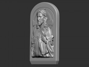 Jesus Relief 02 Modelo de impresión 3D