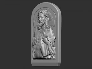 Jesus Relief 02 3D Print Model