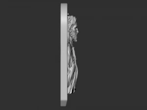 Jesus Relief 02 3D Print Model