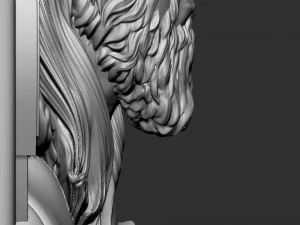 Jesus Relief 02 3D Print Model